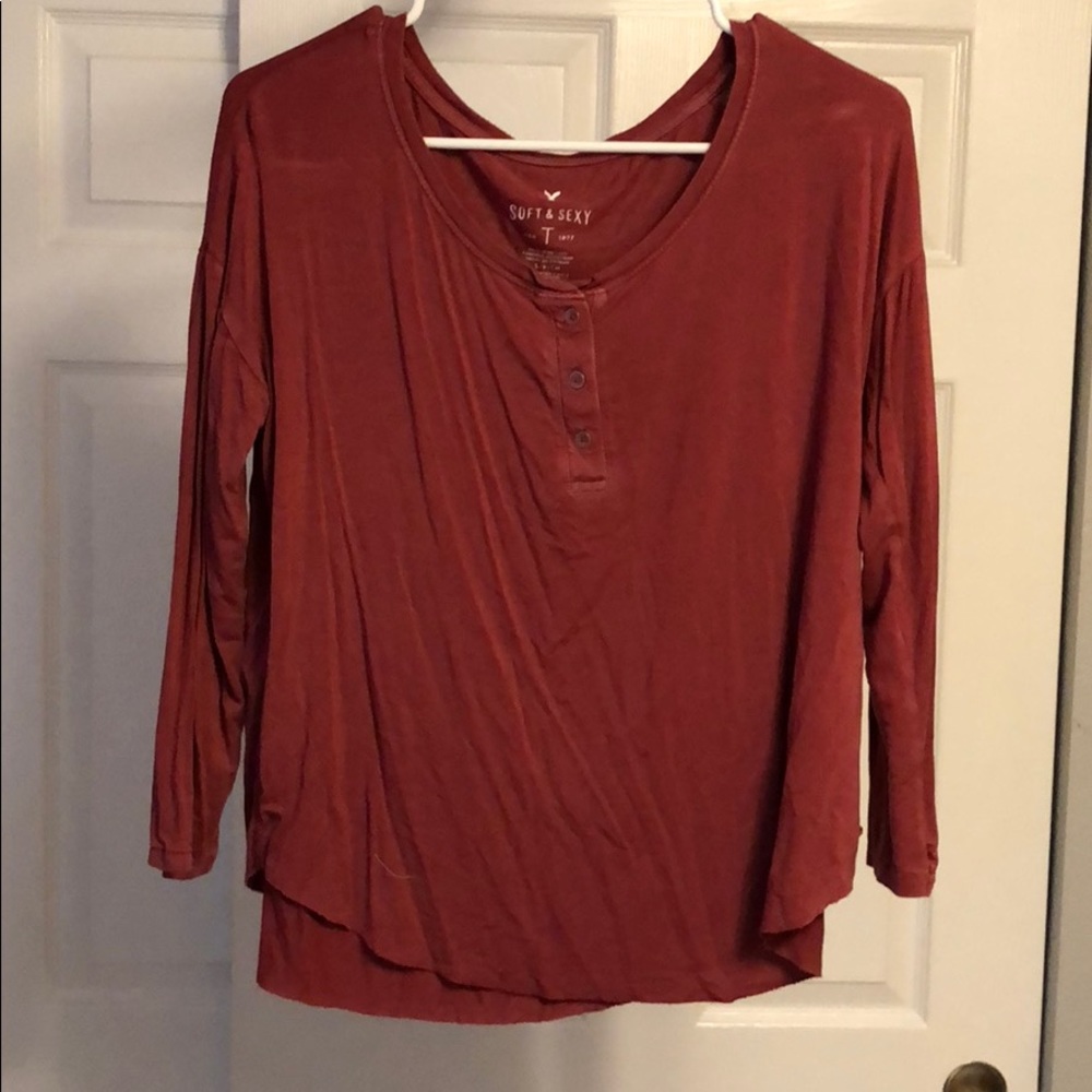 American Eagle 3/4 Blouse